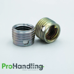 Selbstschneidende Gewindeeinsätze mit Schneidbohrung, verzinkt