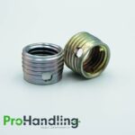 Selbstschneidende Gewindeeinsätze mit Schneidbohrung verzinkt