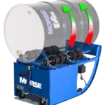 Mobiler Fassrollmischer mischen geschlossener 200-Liter-Fässer