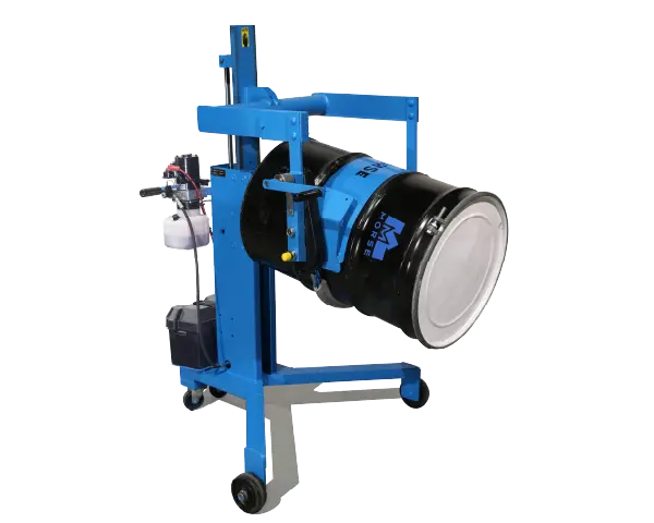 Fassheber mit integrierter Kippfunktion für flexibles Fasshandling