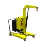 Gegengewichtskran bis 200 kg – elektrisch höhenverstellbar