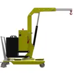 Mobiler Kran 500 kg– elektrisches Heben und Senken –  PH-01B5L – Bild 4