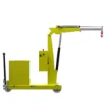 Gegengewichtskran 1000kg – elektrisches Heben und Senken –  GZ1000BSE – Bild 4