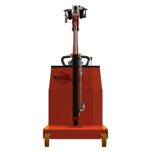 Industriekran PH‑FLEX F1000DBL – Frontansicht mit zentraler Säule, Bedieneinheit mit Hebelsteuerung und ergonomischem Griff