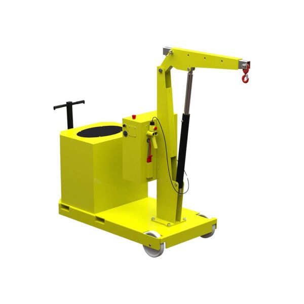 Mobiler-Handkran GZ1000B mit 1000 kg Tragkraft und elektrischem Heben und Senken
