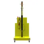 Mobiler-Handkran mit Elektro-Hub – PH-GZ1000B von vorn mit teleskopierbarem Arm