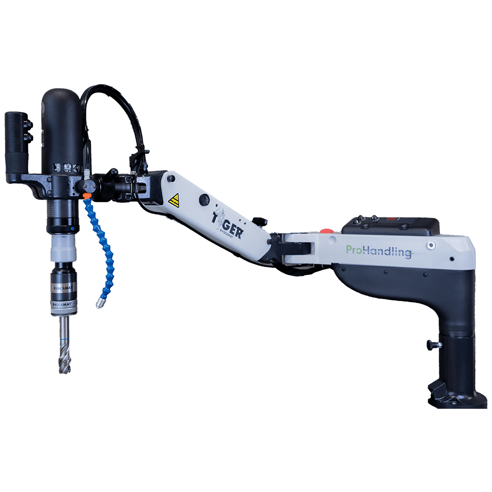 Roscamat Tiger – elektrischer Gewindeschneidarm mit Doppelarm