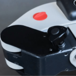 Detailansicht des Gelenkarms der Roscamat Tiger Gewindeschneidmaschine