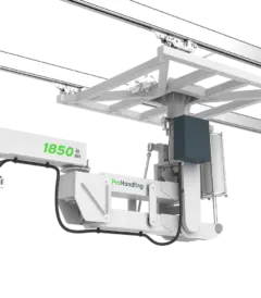 Hubachse Galactus 1850 kg in Deckenmontage – Schwerlast Hubachse Manipulator