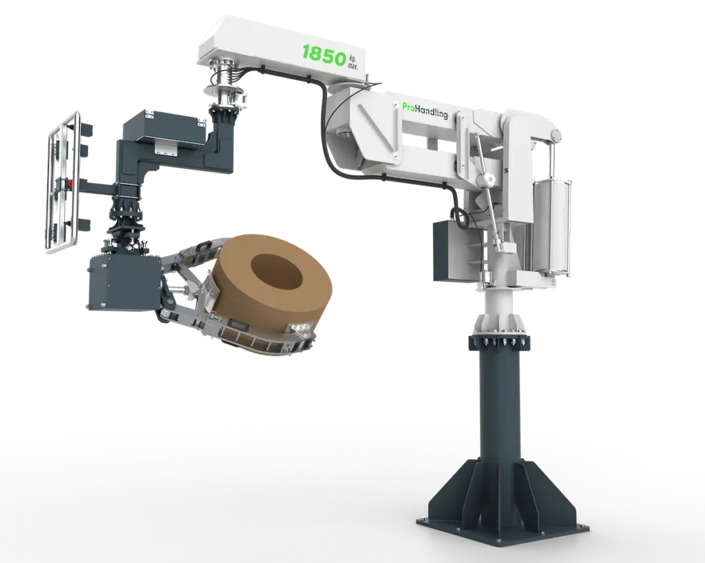 Knickarmmanipulator Galactus 1850 kg mit Last – Industrie-Stützsäulen-Montage