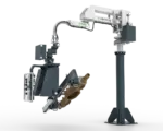 Knickarmmanipulator Powerful 750 kg mit Werkstück – präzises Industrie-Handling