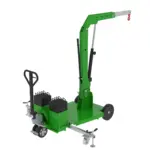 Transportabler Kran bis 450 kg – manuelles Heben und Senken – MF450 – Bild 3