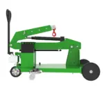 Transportabler Kran bis 450 kg – manuelles Heben und Senken – MF450 – Bild 4