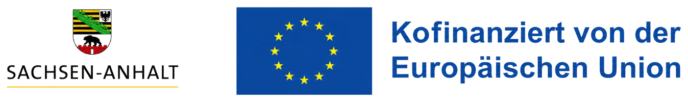 Land Sachsen-Anhalt und Kofinanziert von der Europäischen Union